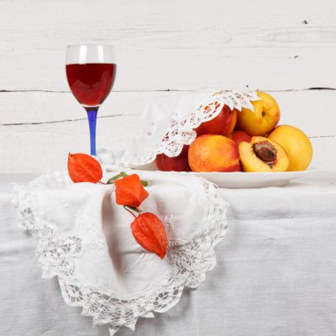 Natürmort kuru soğan ile