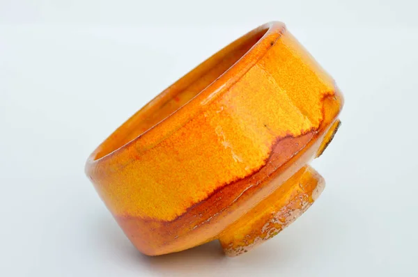 Image Orange Bowl Tea — Stock Photo, Image