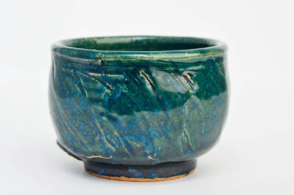 素敵なシアン陶器のカップのイメージ — ストック写真