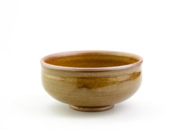 El yapımı çömlek kasesi.