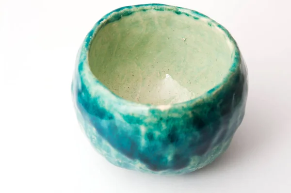 Зображення Черепашки Зеленої Керамічної Чаші — стокове фото