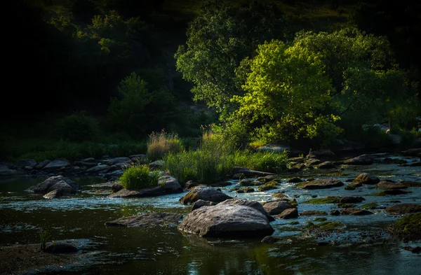 Peřeje na řece Jižní Bug — Stock fotografie