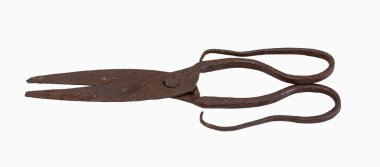 Vintage paslı makas 