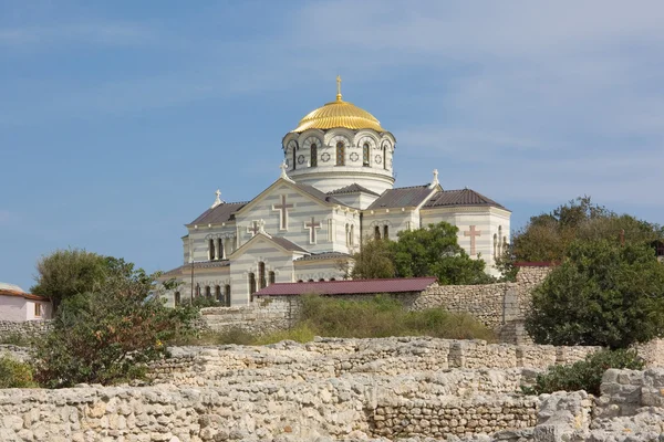 Vladimir katedrála Cherson. Sevastopol, Krym — Stock fotografie