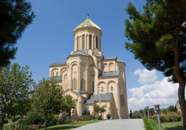 Kutsal Trinity Katedrali, Sameba bilinen Tiflis, Gürcistan Ortodoks Kilisesi Tiflis, Gürcistan'ın başkenti bulunan ana Katedral olduğunu