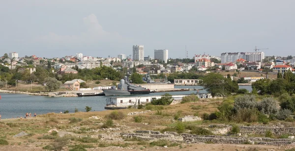 Vista del día soleado Sebastopol. Crimea — Foto de Stock