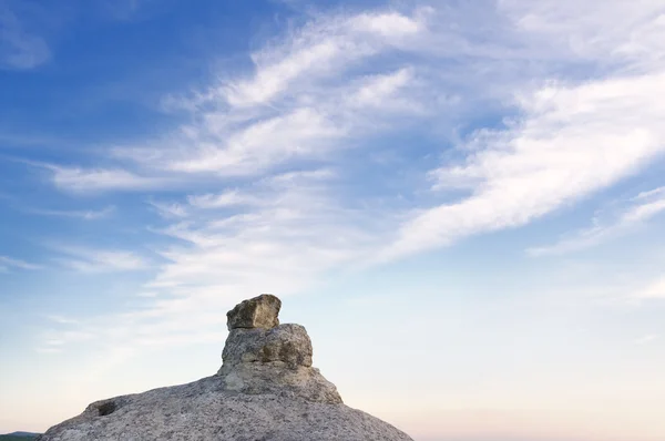 Montagna all'alba . — Foto Stock