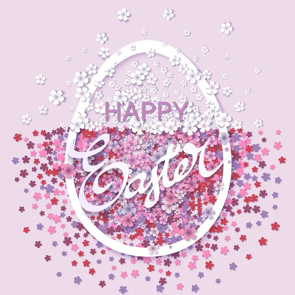 Happy Easter background — Stock Vector