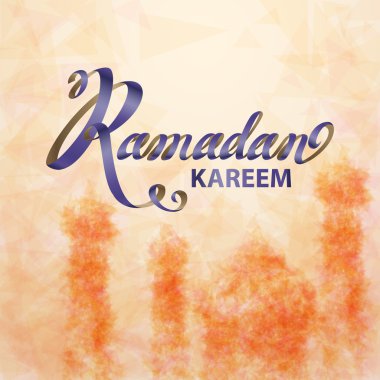 Ramazan Kareem güzel tebrik kartı.