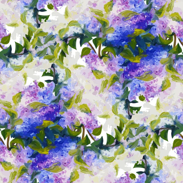 Forår Blomster sømløse mønster – Stock-vektor