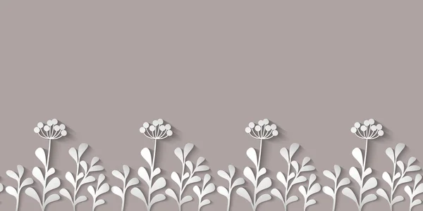 Wildblumen-Muster — Stockvektor