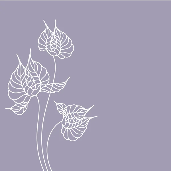 Vector floral achtergrond — Stockvector