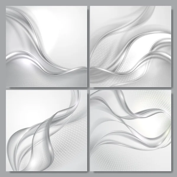 Fondo gris abstracto — Vector de stock