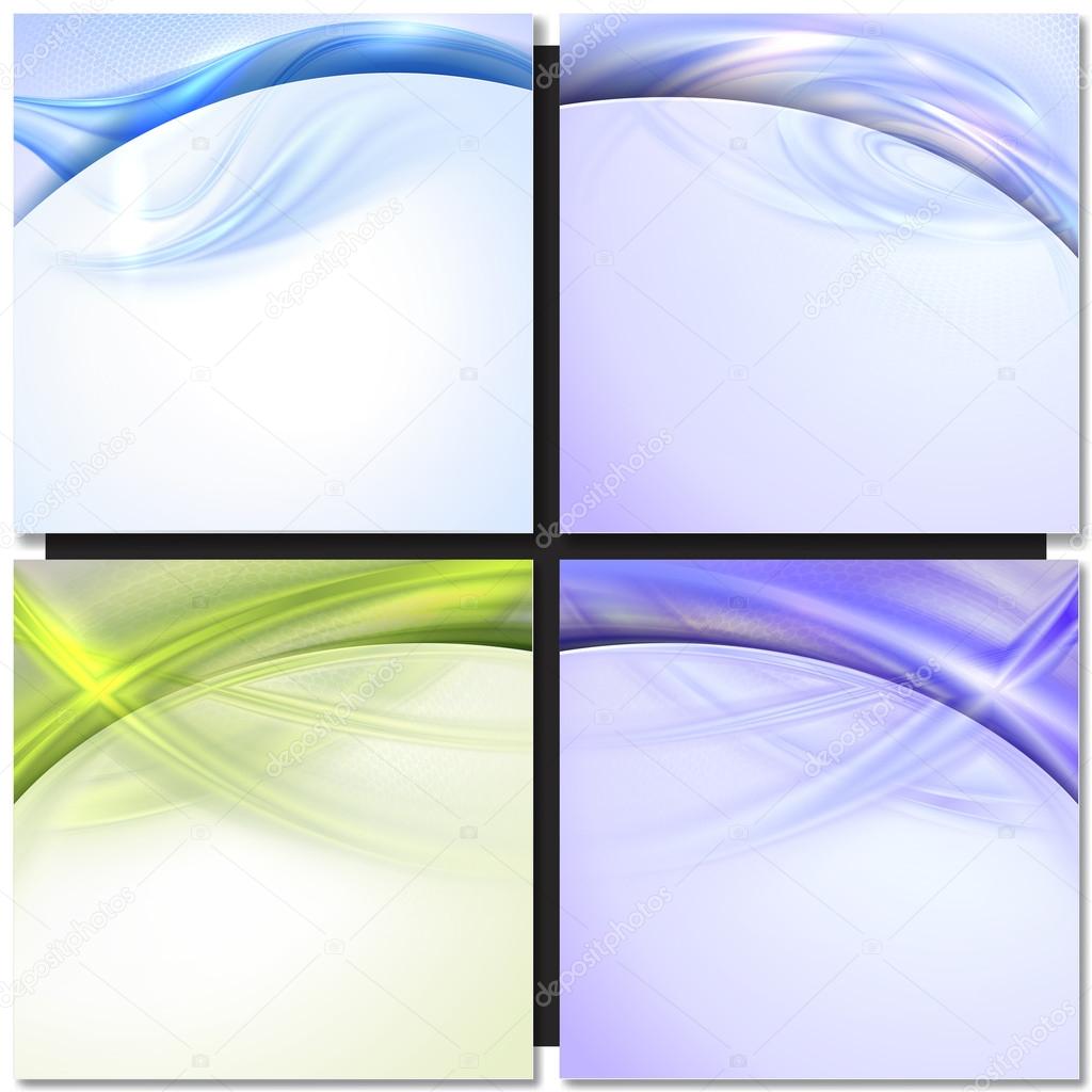 Abstract wave background 