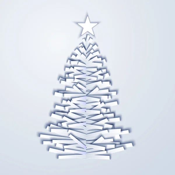 Arbre de Noël vectoriel — Image vectorielle