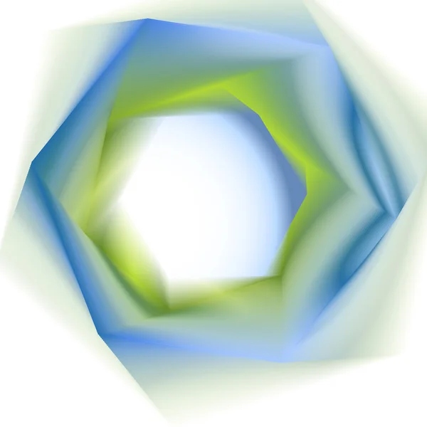 Абстрактний зелений квадратний фон — стоковий вектор