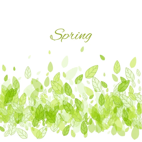 Hermoso fondo de primavera — Vector de stock