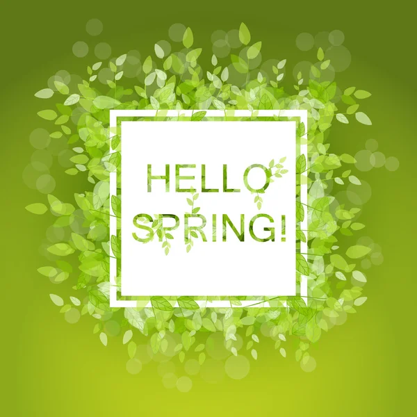 Spring abstract background — Stock Vector