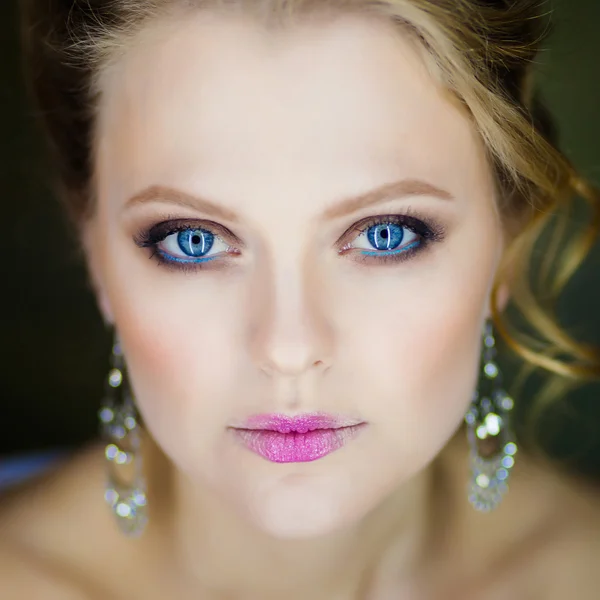 Vintage  portrait of woman — Stock Photo, Image