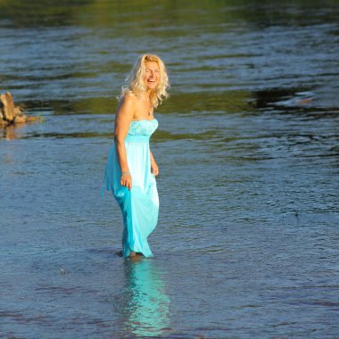 romantik yaşlı kadın portresi