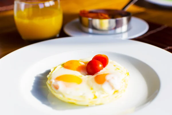 Eggs for breakfast — Stock Photo, Image