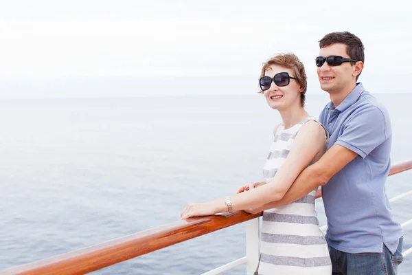 Couple en croisière — Photo