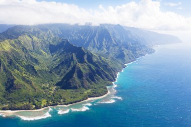 na pali Coast'ta kauai