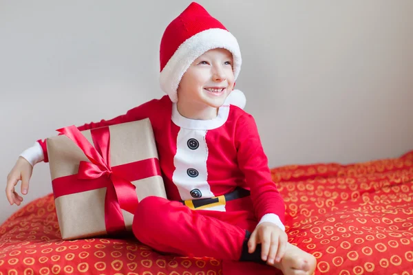 Dítě na Vánoce — Stock fotografie