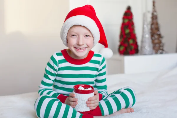 Bambino a Natale — Foto Stock