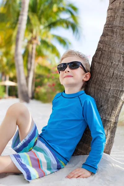 Boy at vacation — Stock Photo, Image