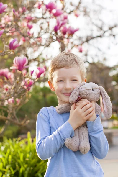 Bambino a Pasqua — Foto Stock