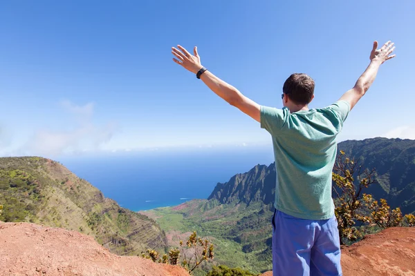 Kauai şirketinde man — Stok fotoğraf