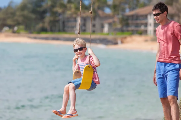 Family on vacation — Stock Photo, Image