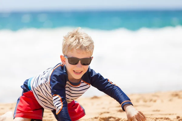 Ragazzo in vacanza — Foto Stock