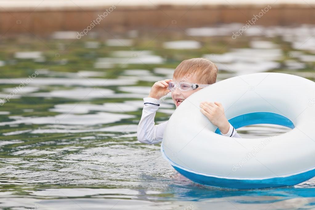 boy at vacation