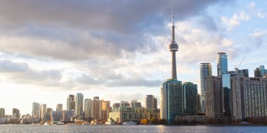 Toronto manzarası şafak