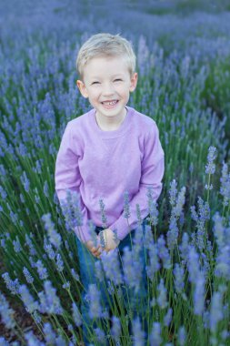 Lavanta alan çocuğa