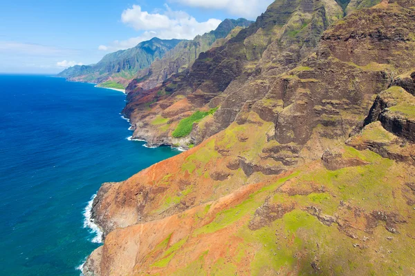 Kauai från helikopter — Stockfoto