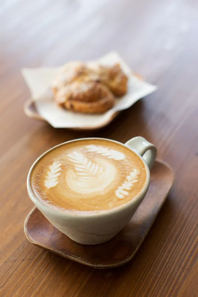 A café latte art — Stock Fotó