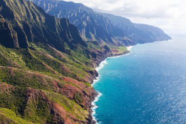 kauai havadan görünümü
