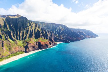 kauai havadan görünümü