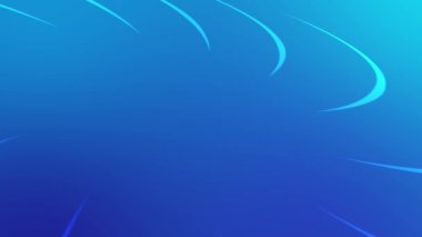 Döngülü animasyon arka planı. Düzlem oluşturmak için düzlemde birçok doğrusal şekil kayar.