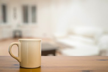 Kupa eski ahşap tablo