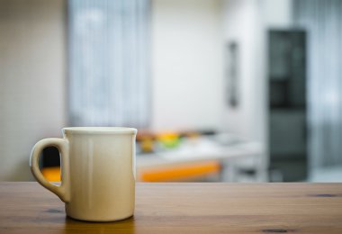 Kupa eski ahşap tablo