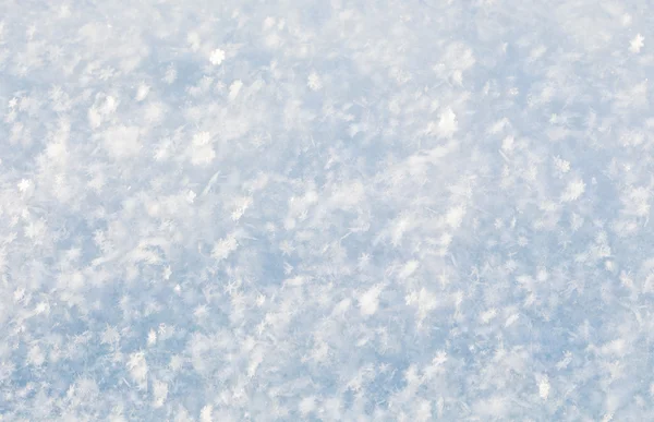 Frischer weißer Schnee Hintergrund — Stockfoto