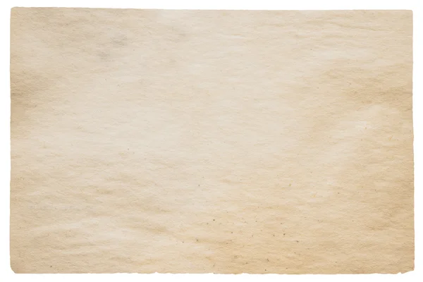 Old paper isolated — Stock Photo, Image