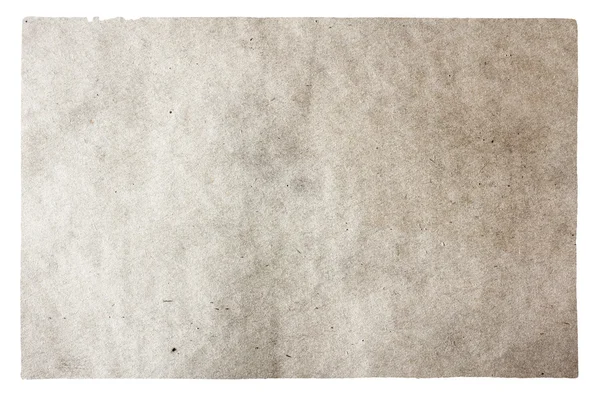 Old paper isolated — Stock Photo, Image