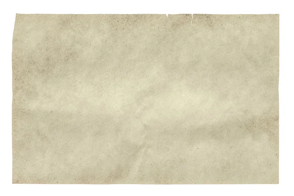 Old paper isolated — Stock Photo, Image