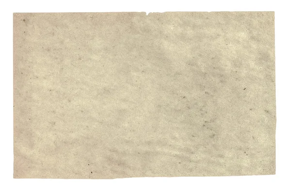 Old paper isolated — Stock Photo, Image