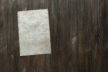 eski ahşap kağıda